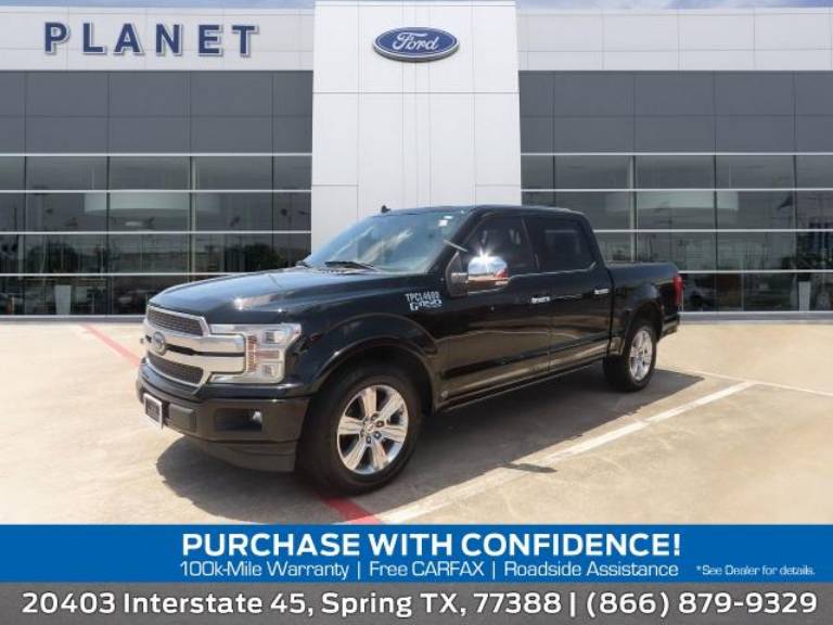 2018 Ford F-150 Platinum 2WD SuperCrew 5.5' Box