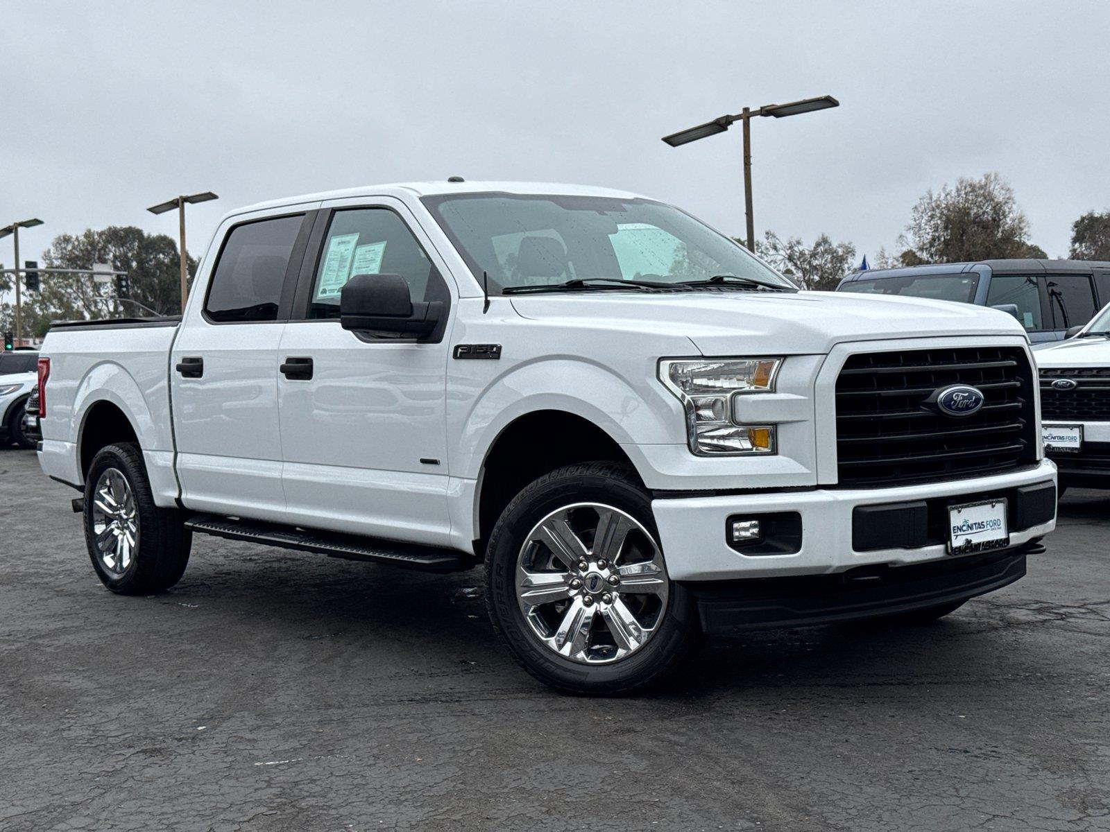Used 2017 Ford F-150 XL with VIN 1FTEW1EG2HFA52576 for sale in Encinitas, CA