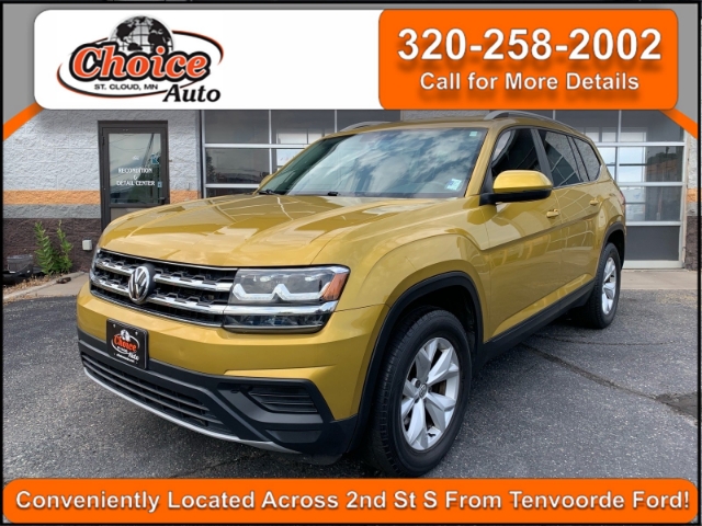 2018 Volkswagen Atlas 2.0T S