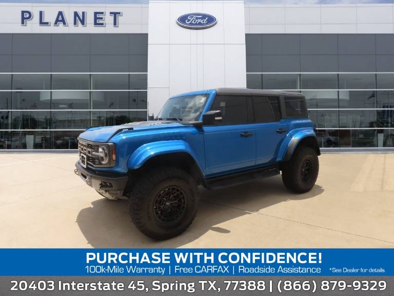 2024 Ford Bronco Raptor 4 Door Advanced 4X4
