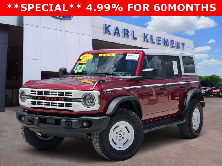 2025 Ford Bronco Heritage Edition