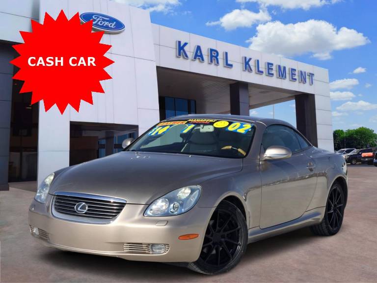 2002 Lexus SC 430 2DR CONV