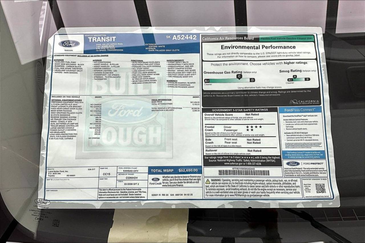 2025 Ford Transit Van Base - Photo 14