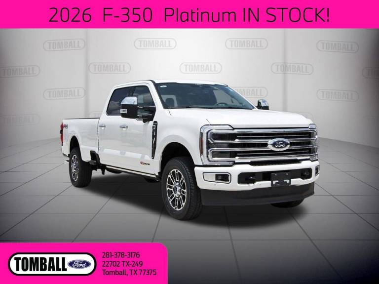 2026 Ford F-350SD Platinum