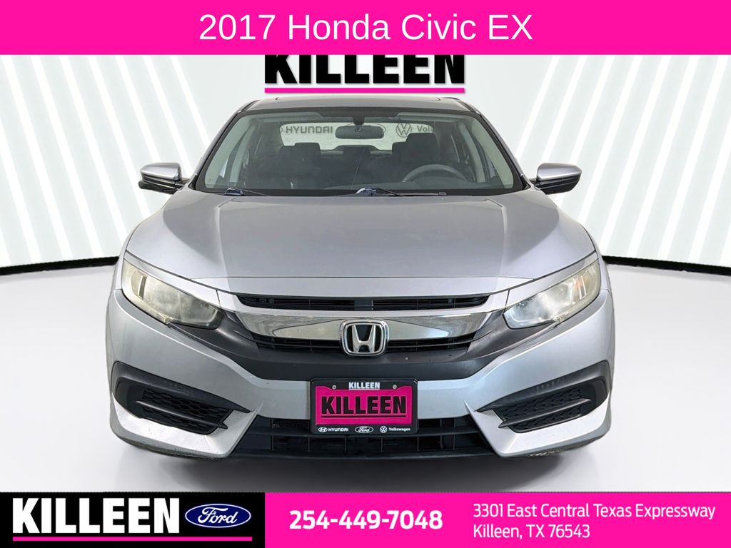 Used 2017 Honda Civic EX with VIN 19XFC2F77HE065125 for sale in Killeen, TX