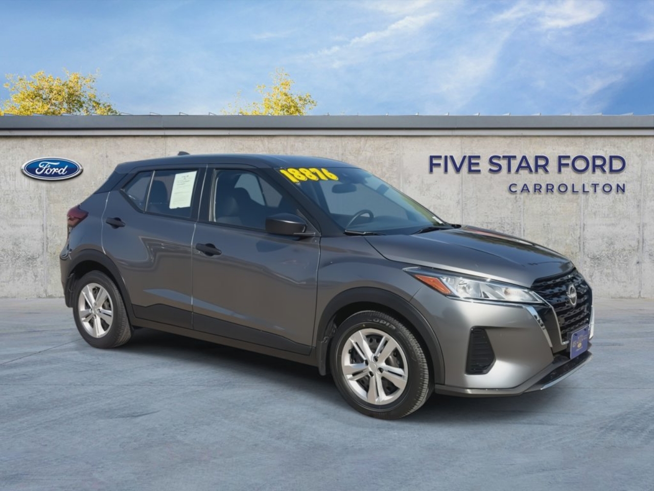 Certified 2024 Nissan Kicks S with VIN 3N1CP5BV1RL580103 for sale in Carrollton, TX