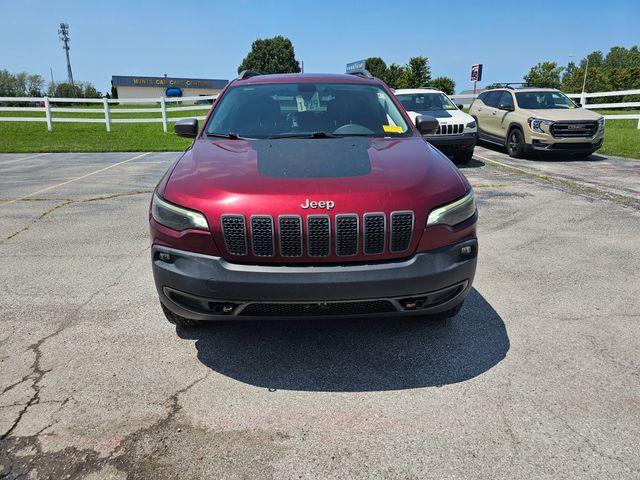 Used 2020 Jeep Cherokee Trailhawk with VIN 1C4PJMBX5LD588827 for sale in Kansas City