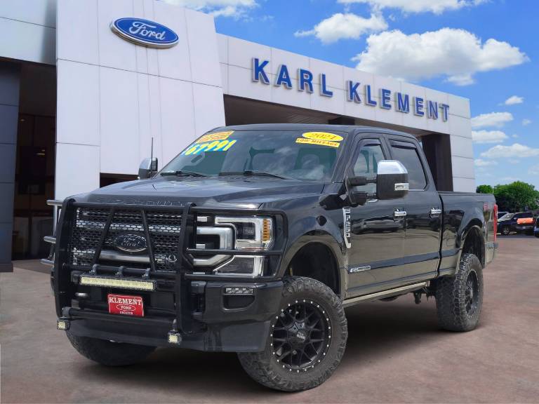 2021 Ford Super Duty F-250 SRW BLACK LEATHER