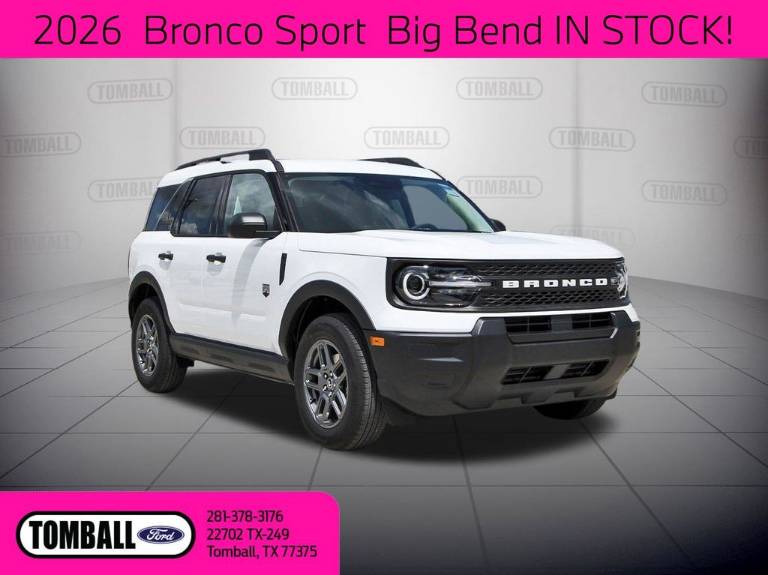 2026 Ford Bronco Sport BIG Bend