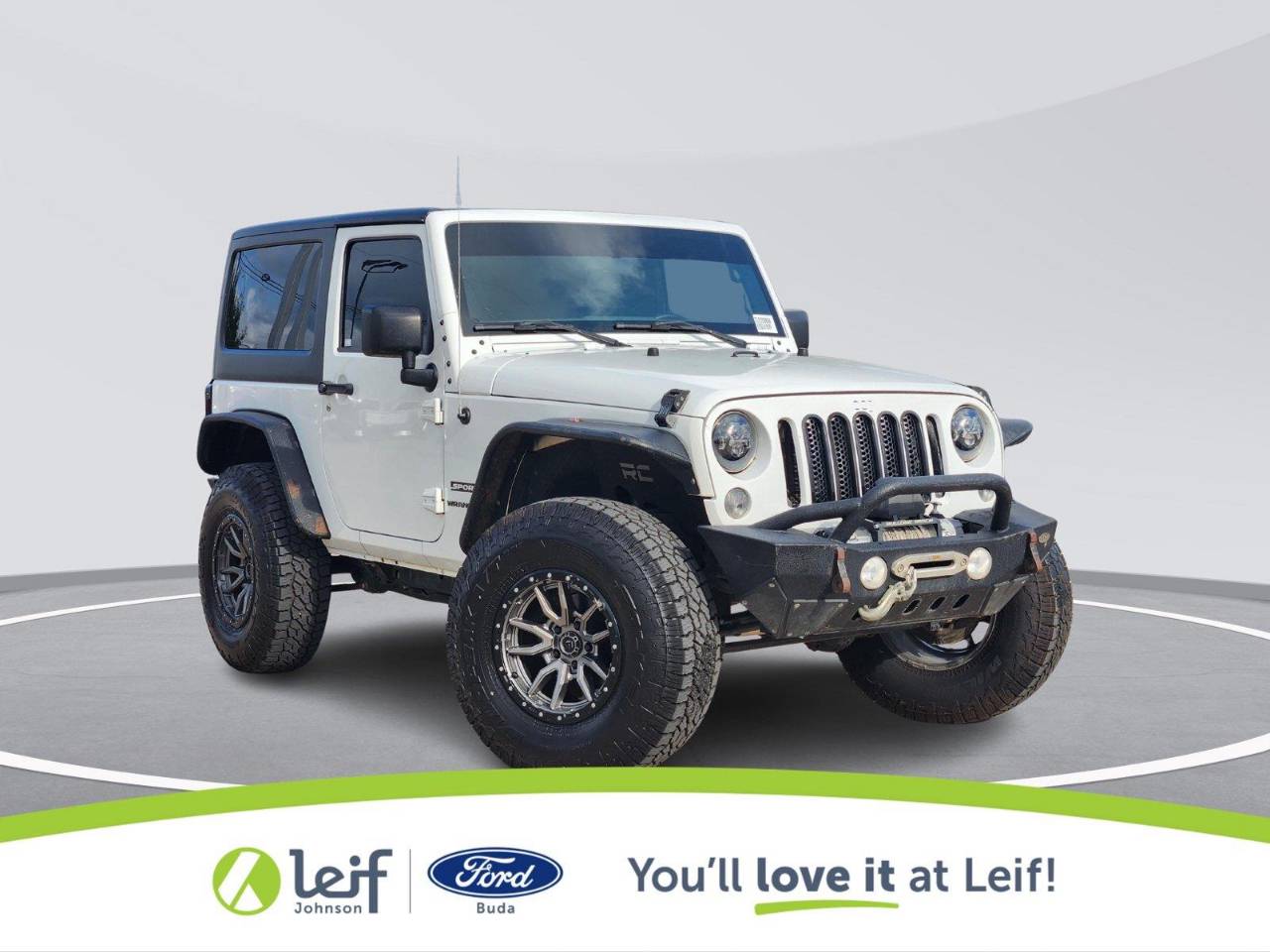Used 2015 Jeep Wrangler Sport with VIN 1C4AJWAG6FL723990 for sale in Buda, TX