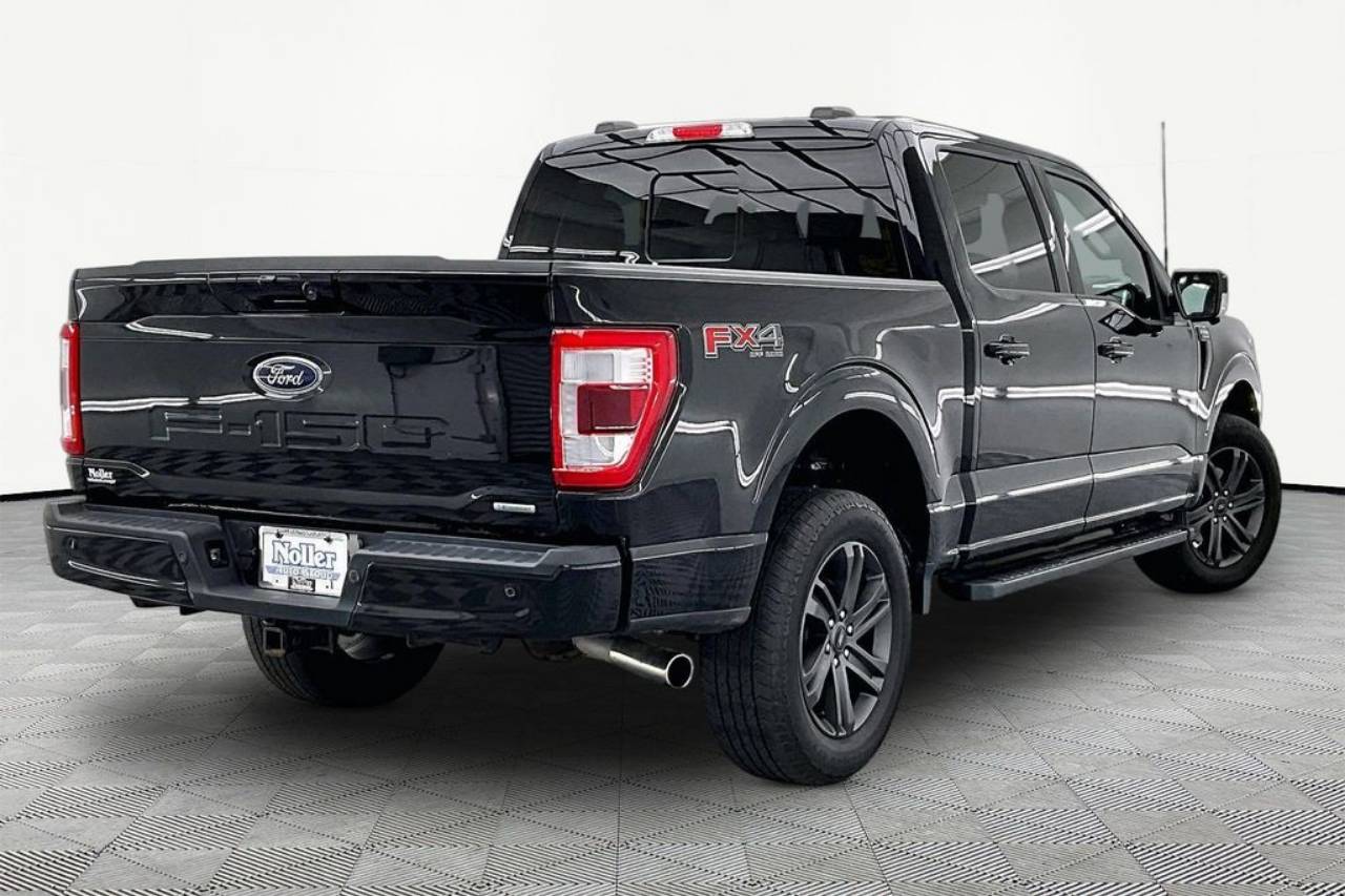 Certified 2023 Ford F-150 Lariat with VIN 1FTFW1E85PKE22129 for sale in Kansas City