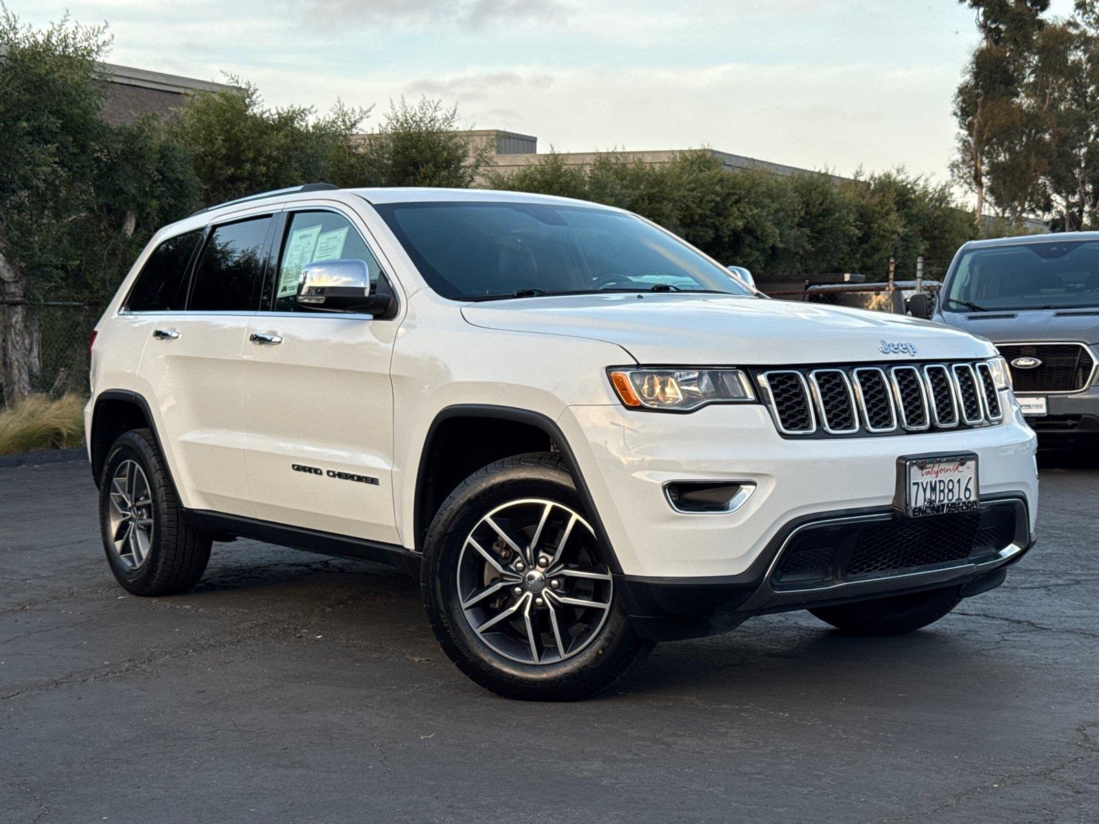 Used 2017 Jeep Grand Cherokee Limited with VIN 1C4RJFBG1HC803640 for sale in Encinitas, CA