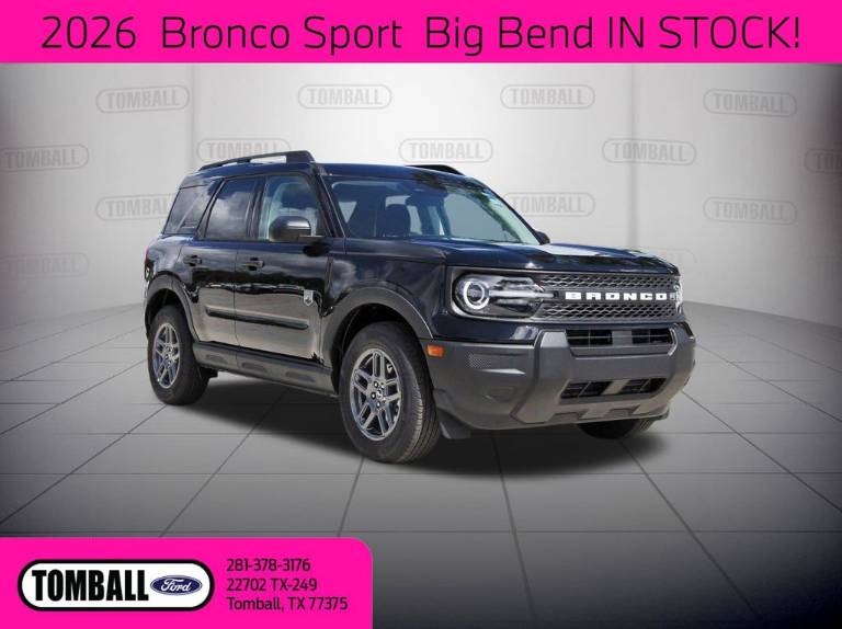 2026 Ford Bronco Sport BIG Bend