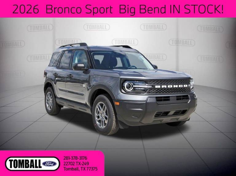 2026 Ford Bronco Sport BIG Bend