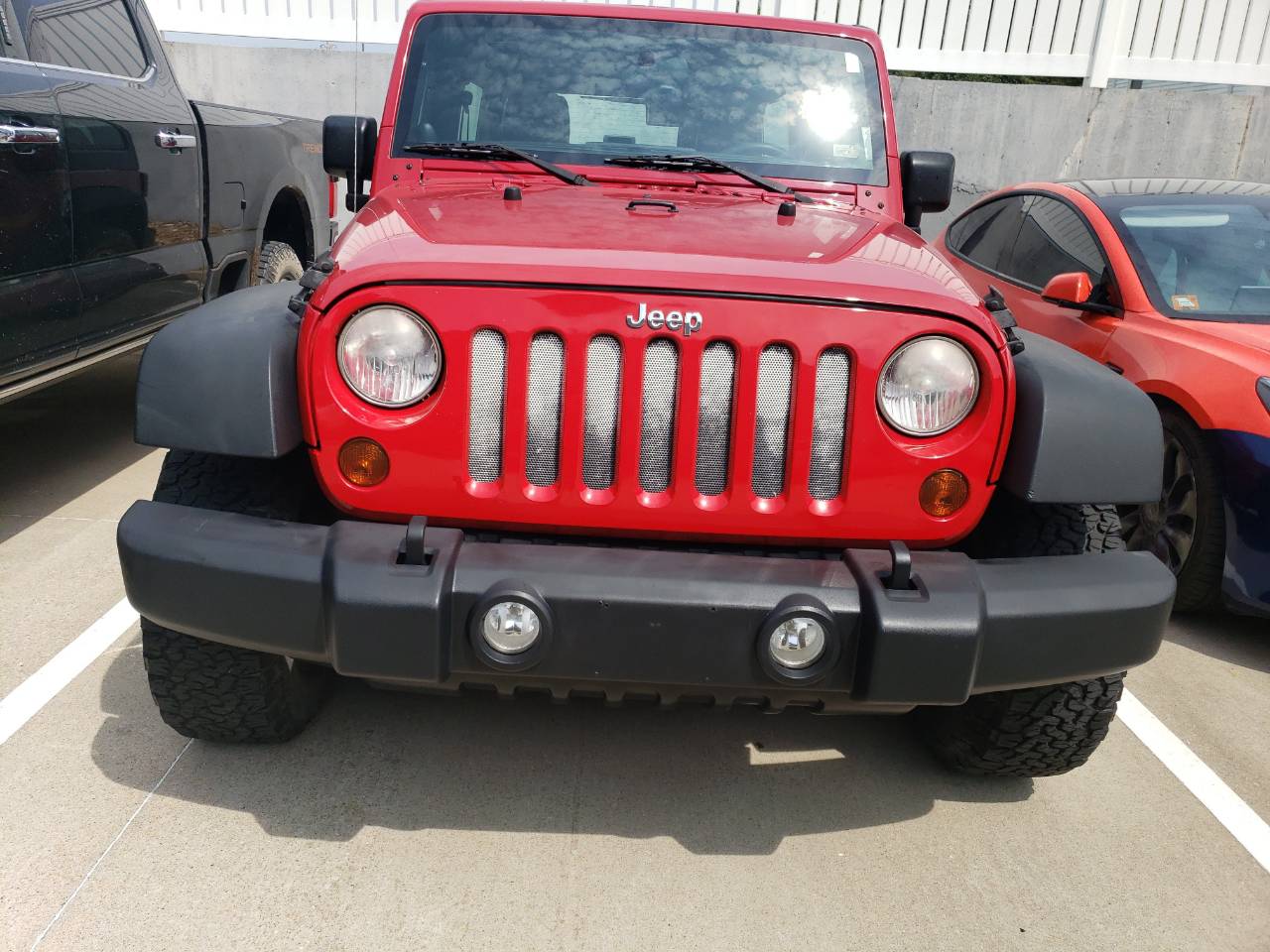 Used 2012 Jeep Wrangler Unlimited Sport with VIN 1C4BJWDG2CL220923 for sale in Kansas City