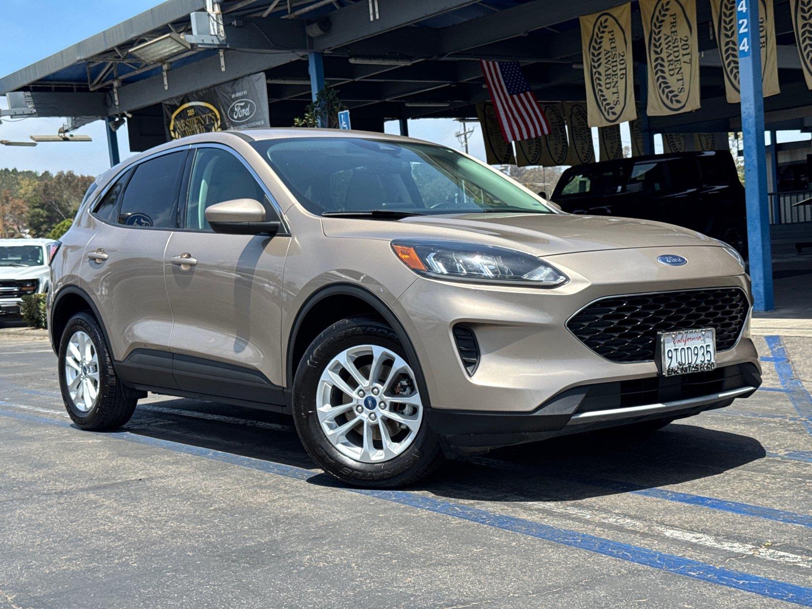 Used 2021 Ford Escape SE with VIN 1FMCU9G65MUA94936 for sale in Encinitas, CA