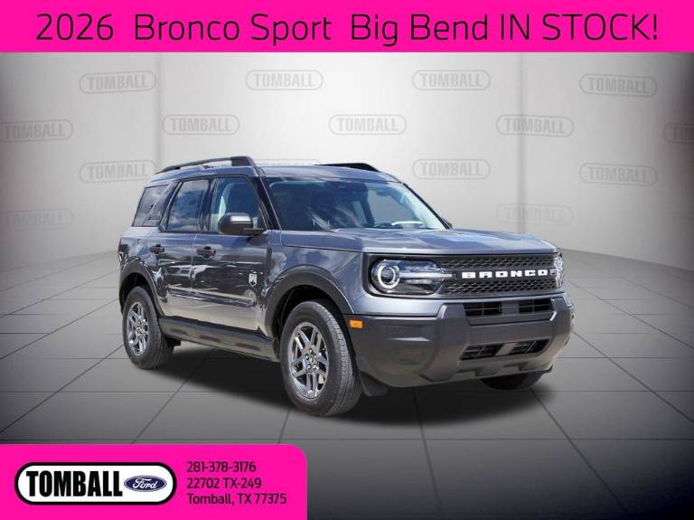 2026 Ford Bronco Sport BIG Bend