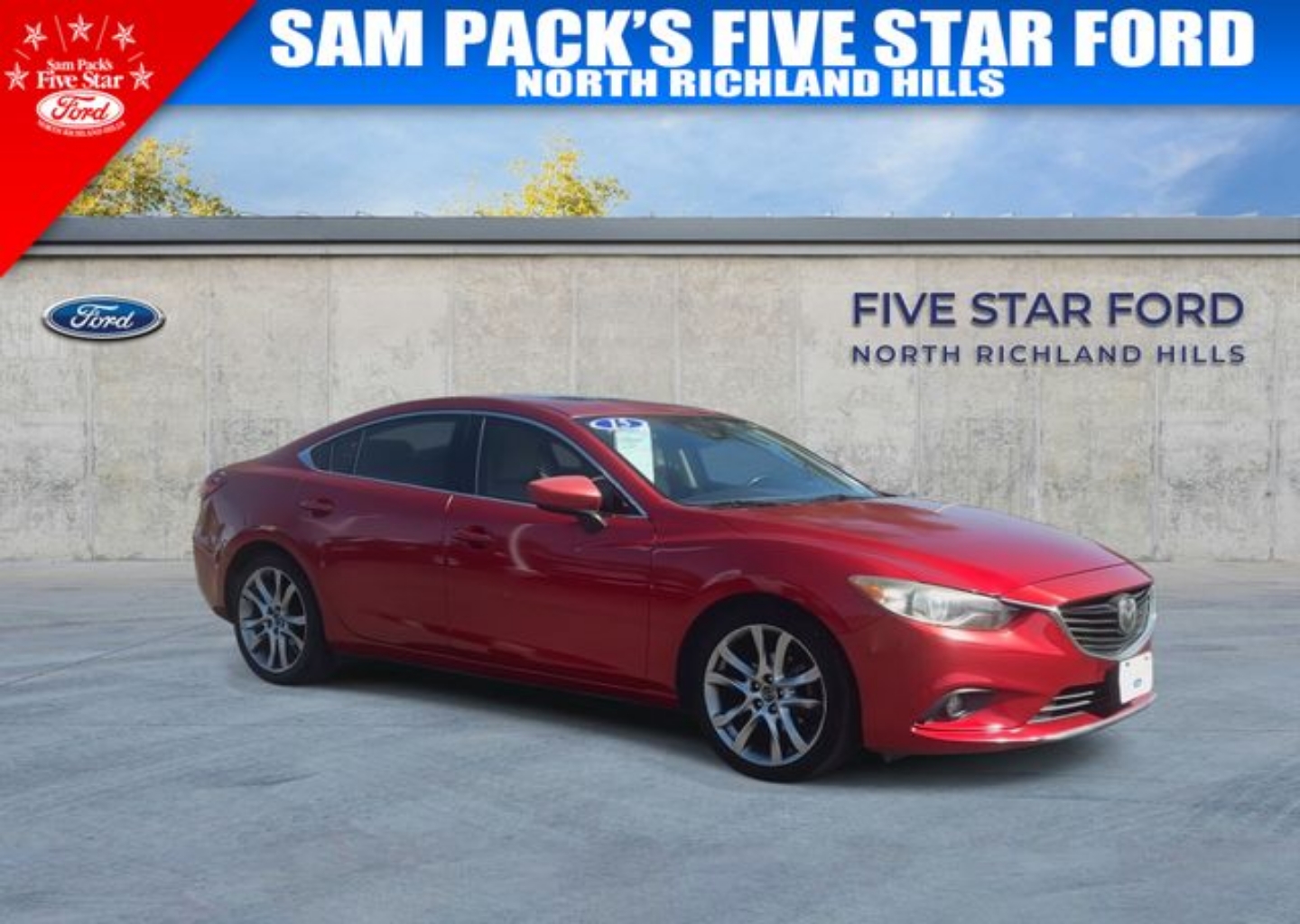 Used 2015 Mazda MAZDA6 i Grand Touring with VIN JM1GJ1W63F1163998 for sale in North Richland Hills, TX