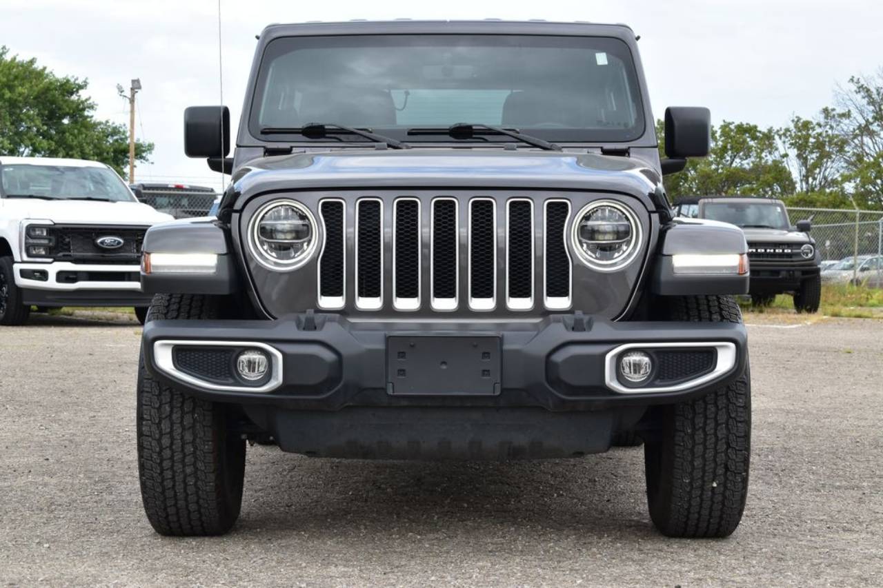 Certified 2022 Jeep Wrangler Unlimited Sahara with VIN 1C4HJXEG2NW234305 for sale in Kansas City
