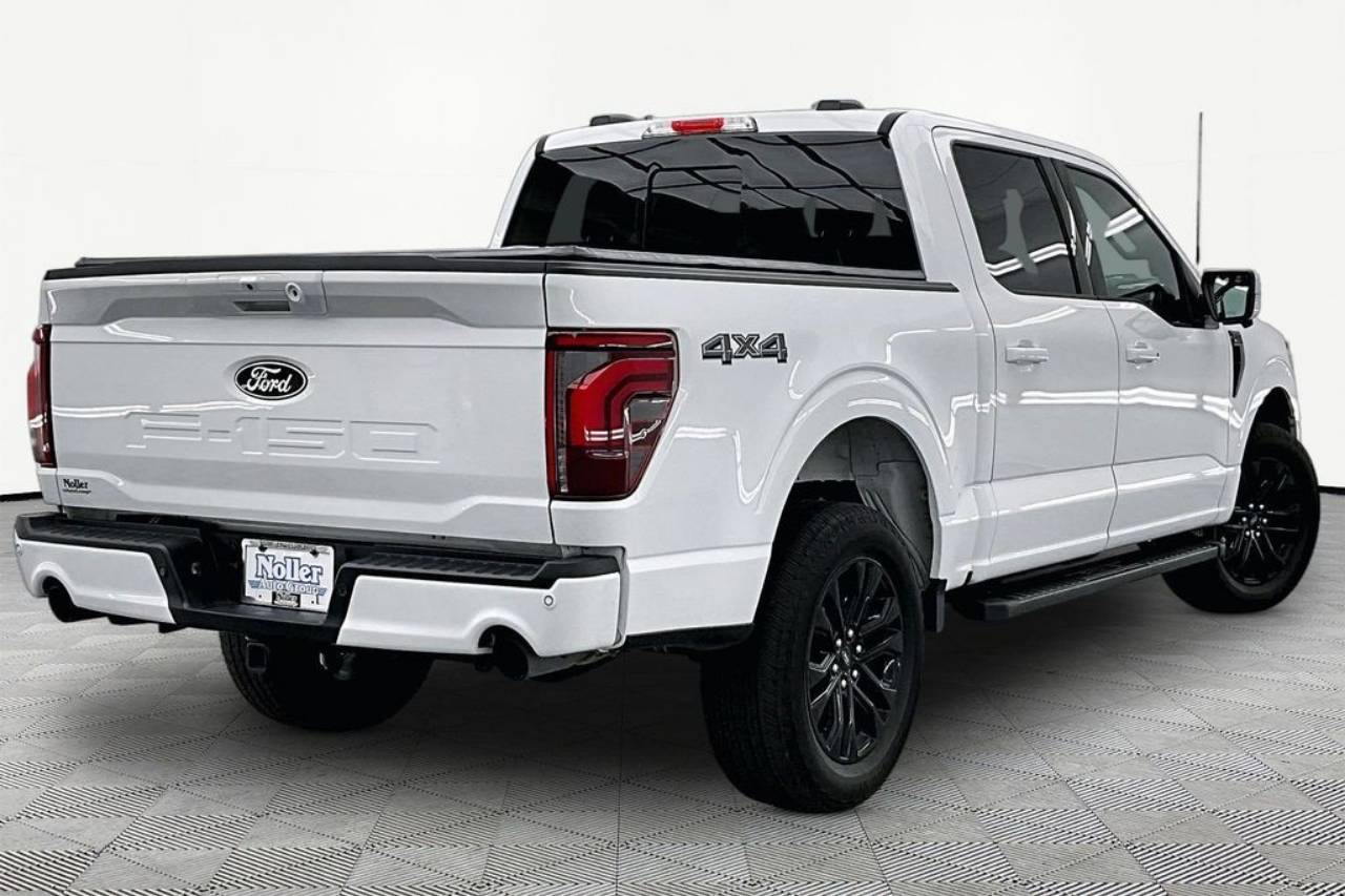 Certified 2025 Ford F-150 Lariat with VIN 1FTFW5L82SKE03184 for sale in Kansas City