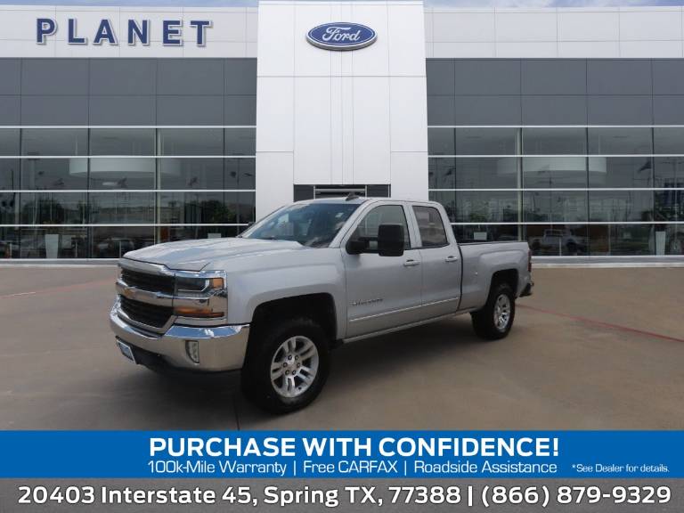 2017 Chevrolet Silverado 1500 4WD Double Cab 143.5 LT w/1LT