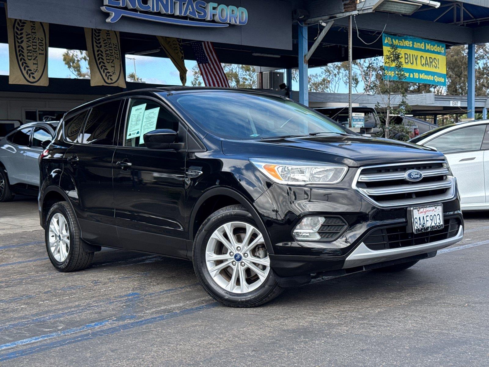 Used 2017 Ford Escape SE with VIN 1FMCU0GD5HUE24056 for sale in Encinitas, CA