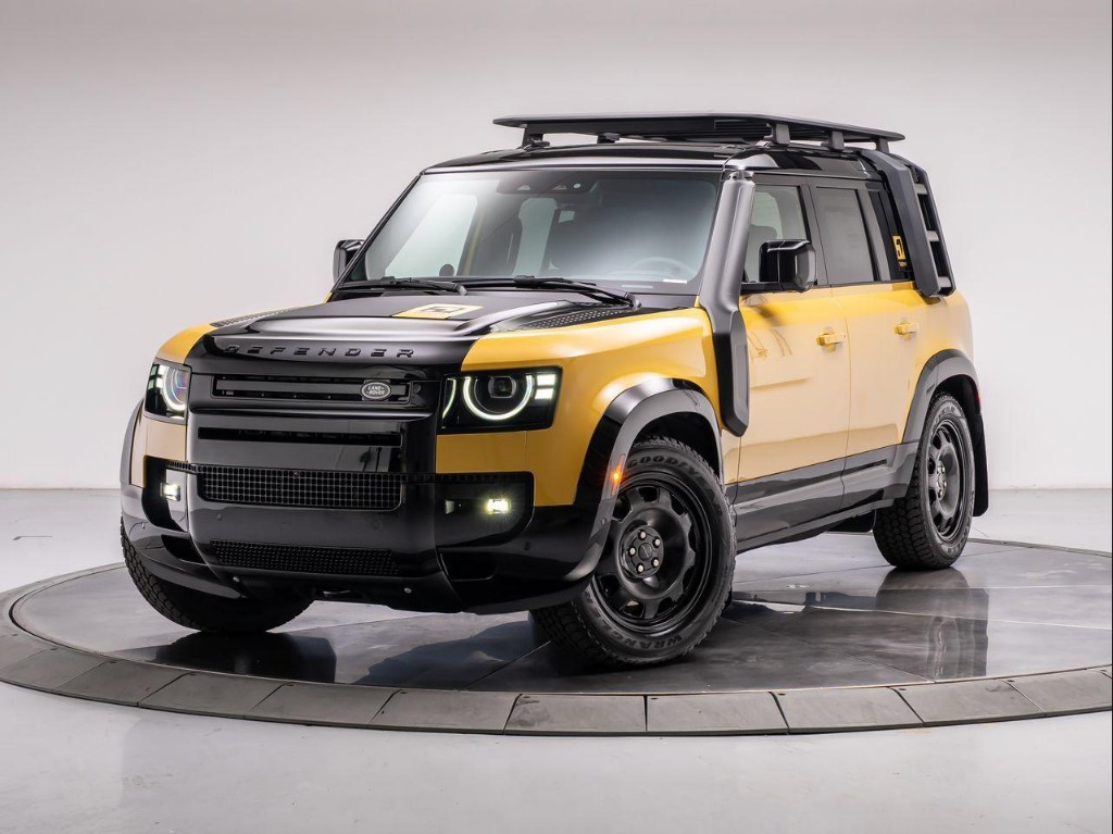 2026 Land Rover Defender P400 Trophy Edition Deep Sandglow