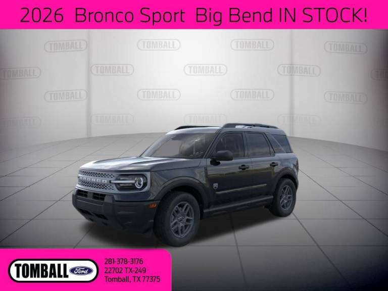 2026 Ford Bronco Sport BIG Bend