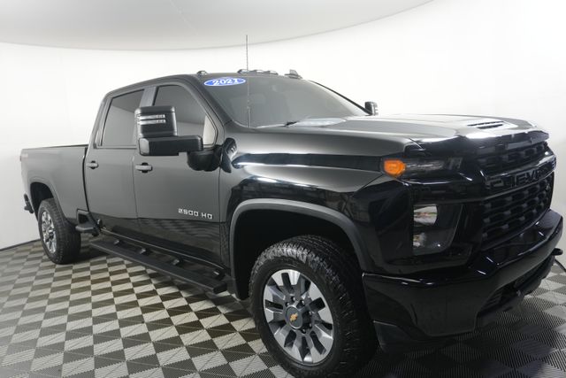 Used 2021 Chevrolet Silverado 2500HD Custom with VIN 1GC1YME75MF317561 for sale in Kansas City
