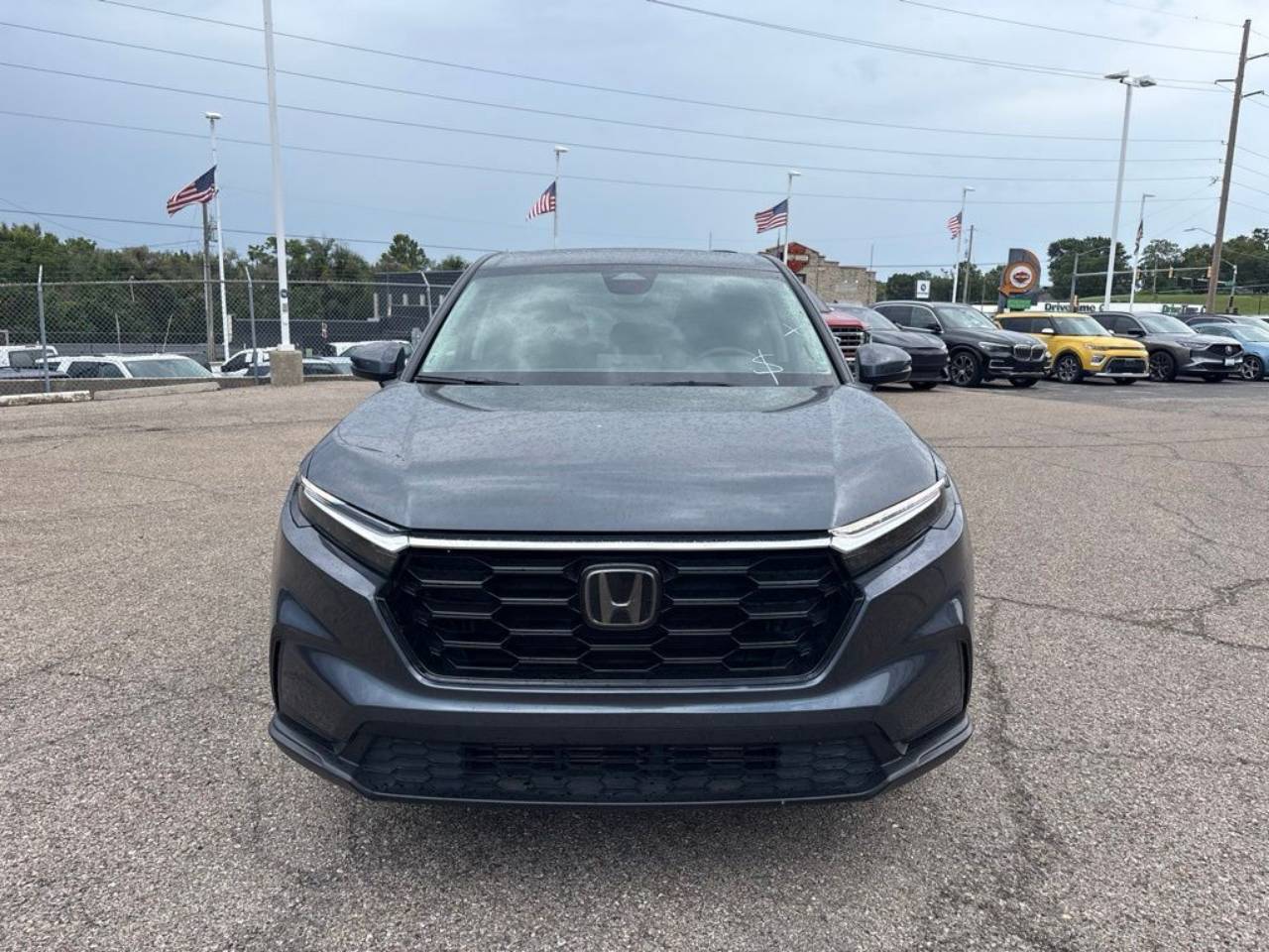 Used 2025 Honda CR-V EX with VIN 2HKRS4H4XSH458490 for sale in Kansas City