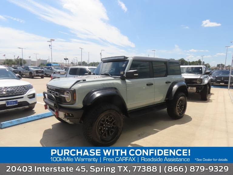 2023 Ford Bronco Raptor 4 Door Advanced 4X4