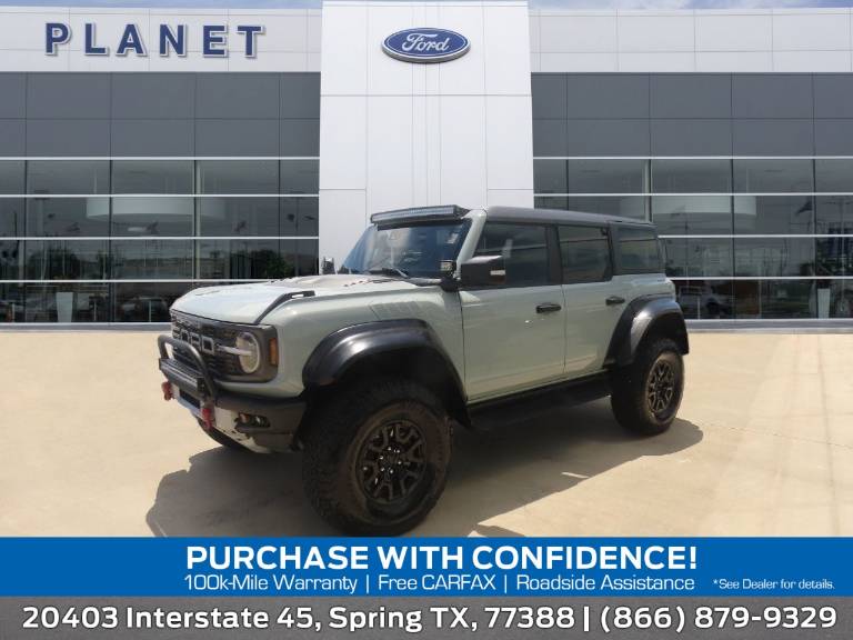 2023 Ford Bronco Raptor 4 Door Advanced 4X4