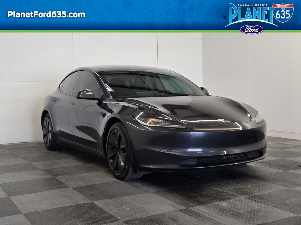 Used 2024 Tesla Model 3 Long Range with VIN 5YJ3E1EB3RF743538 for sale in Garland, TX
