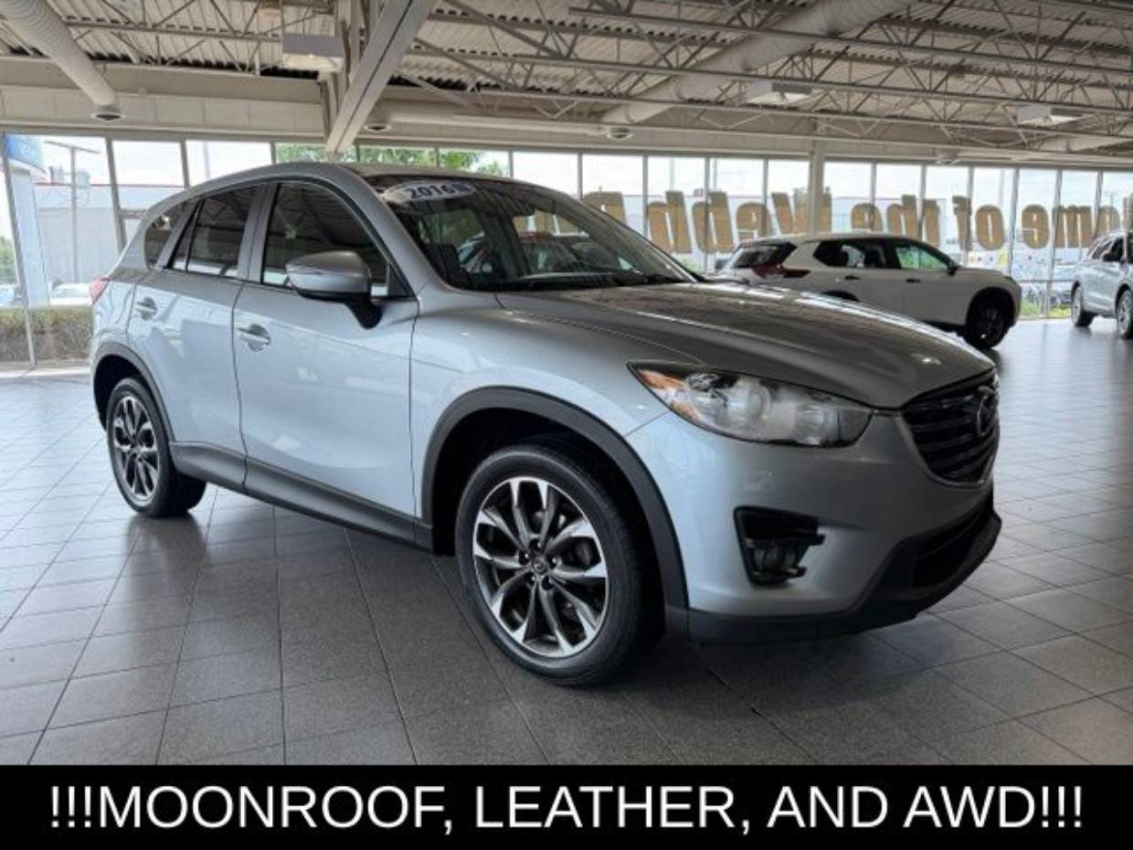 Used 2016 Mazda CX-5 Grand Touring with VIN JM3KE4DY6G0881595 for sale in Highland, IN