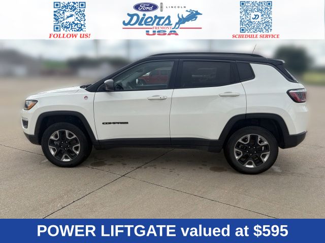 Used 2018 Jeep Compass Trailhawk with VIN 3C4NJDDB3JT200851 for sale in Fremont, NE