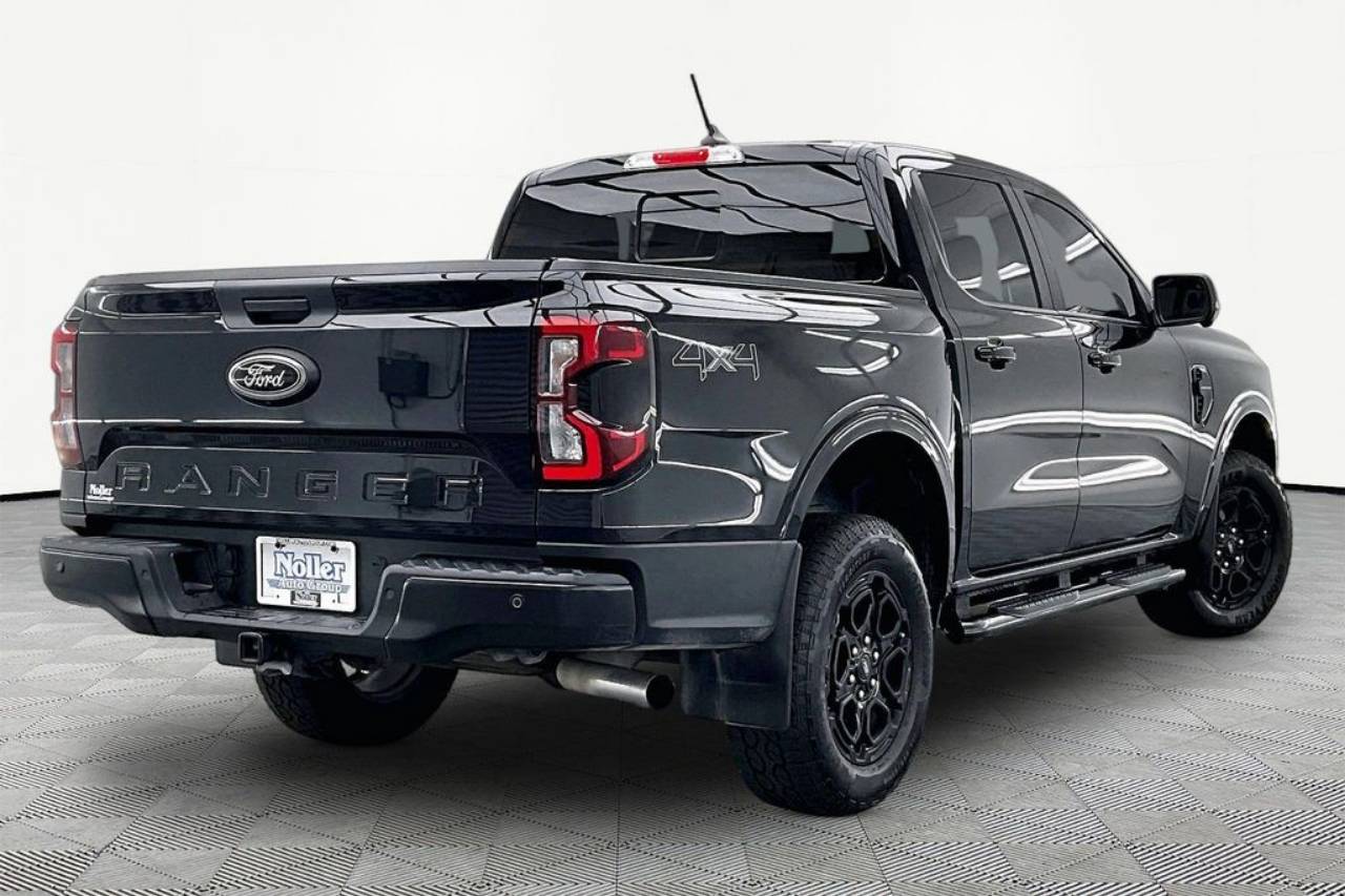 Certified 2025 Ford Ranger Lariat with VIN 1FTER4KP9SLE34254 for sale in Kansas City