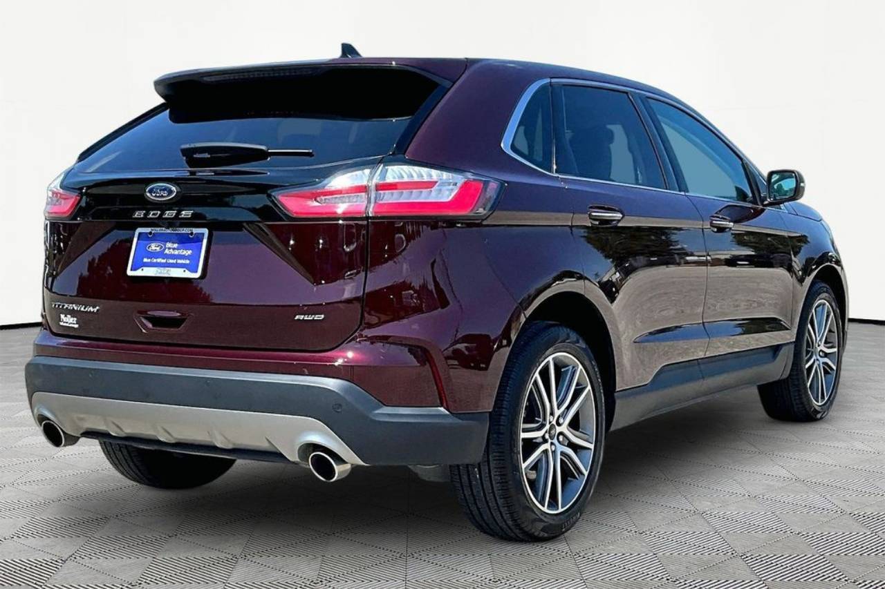 Certified 2024 Ford Edge Titanium with VIN 2FMPK4K95RBB07998 for sale in Kansas City