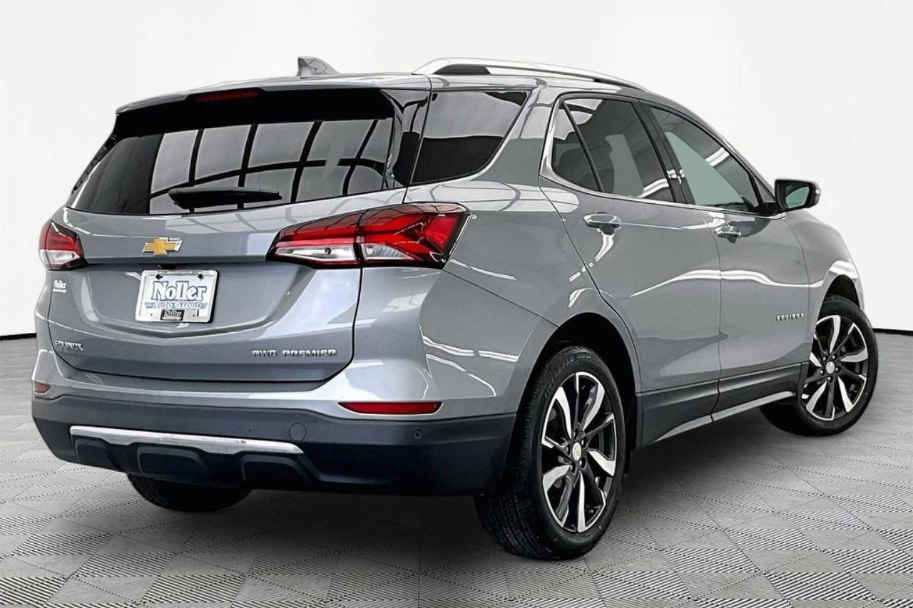 Certified 2023 Chevrolet Equinox Premier with VIN 3GNAXXEG0PL128032 for sale in Kansas City