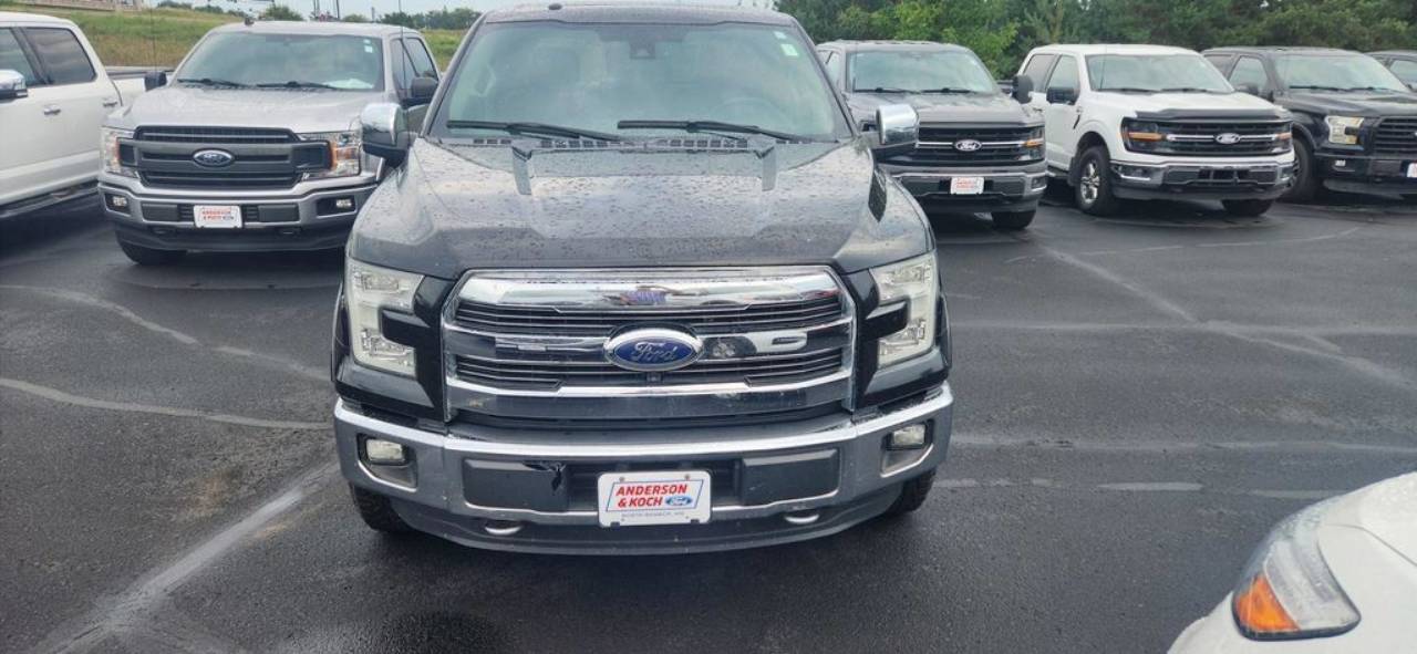 Used 2015 Ford F-150 Lariat with VIN 1FTEW1EG7FKE16172 for sale in North Branch, Minnesota