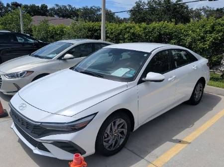 2024 Hyundai Elantra Hybrid Blue