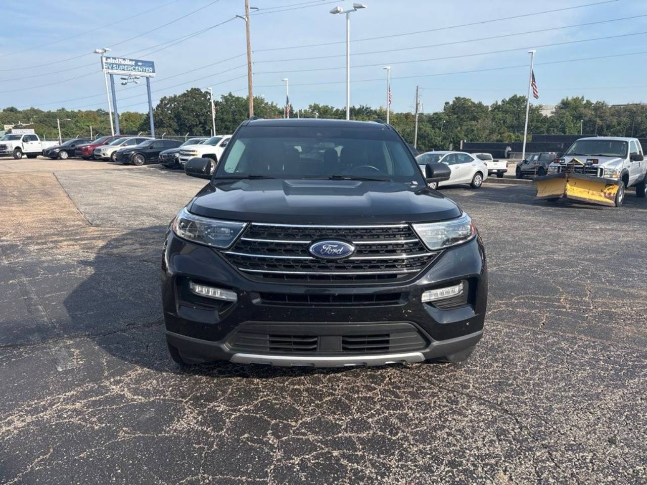 Certified 2021 Ford Explorer XLT with VIN 1FMSK8DH2MGA59318 for sale in Kansas City