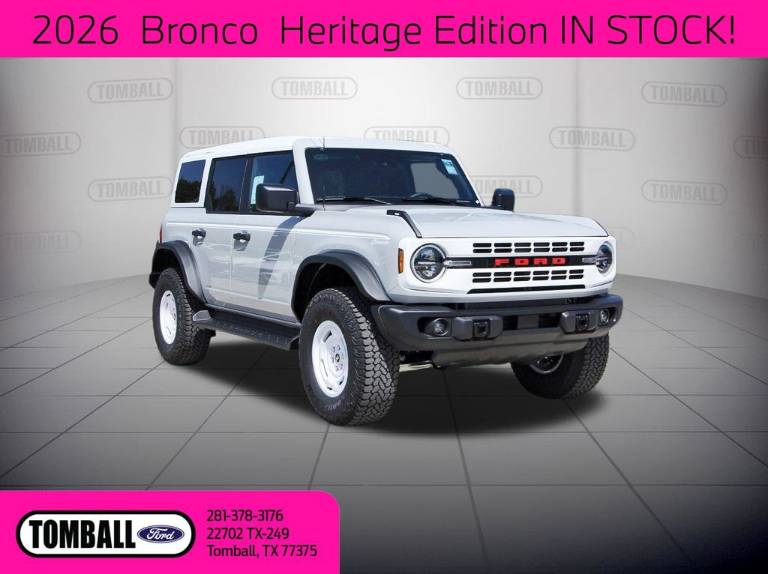 2026 Ford Bronco Heritage Edition