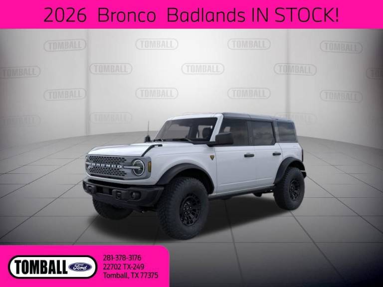 2026 Ford Bronco Badlands