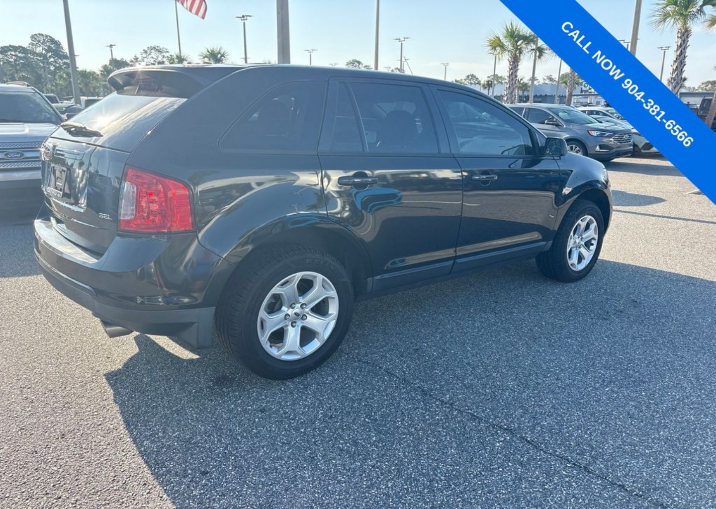 Used 2014 Ford Edge SEL with VIN 2FMDK3JC4EBA93936 for sale in Jacksonville, FL