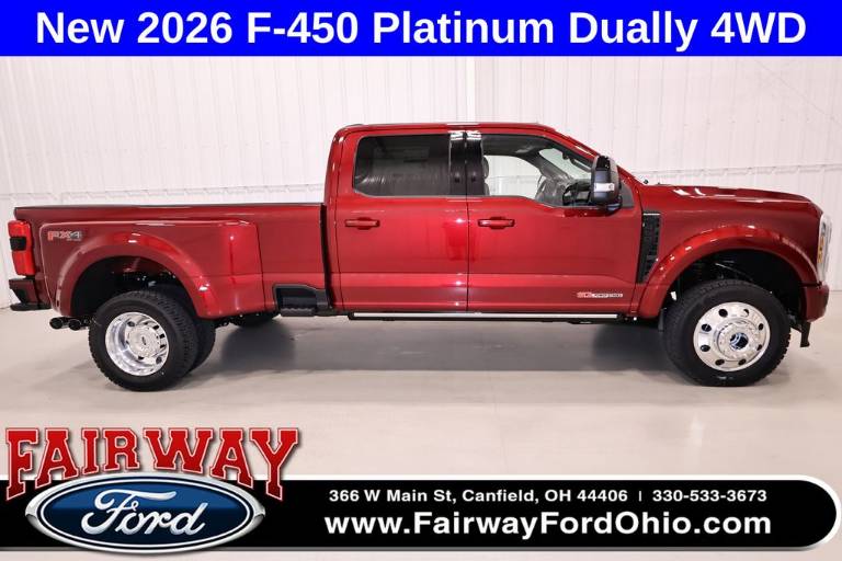 2026 Ford F-450SD Platinum