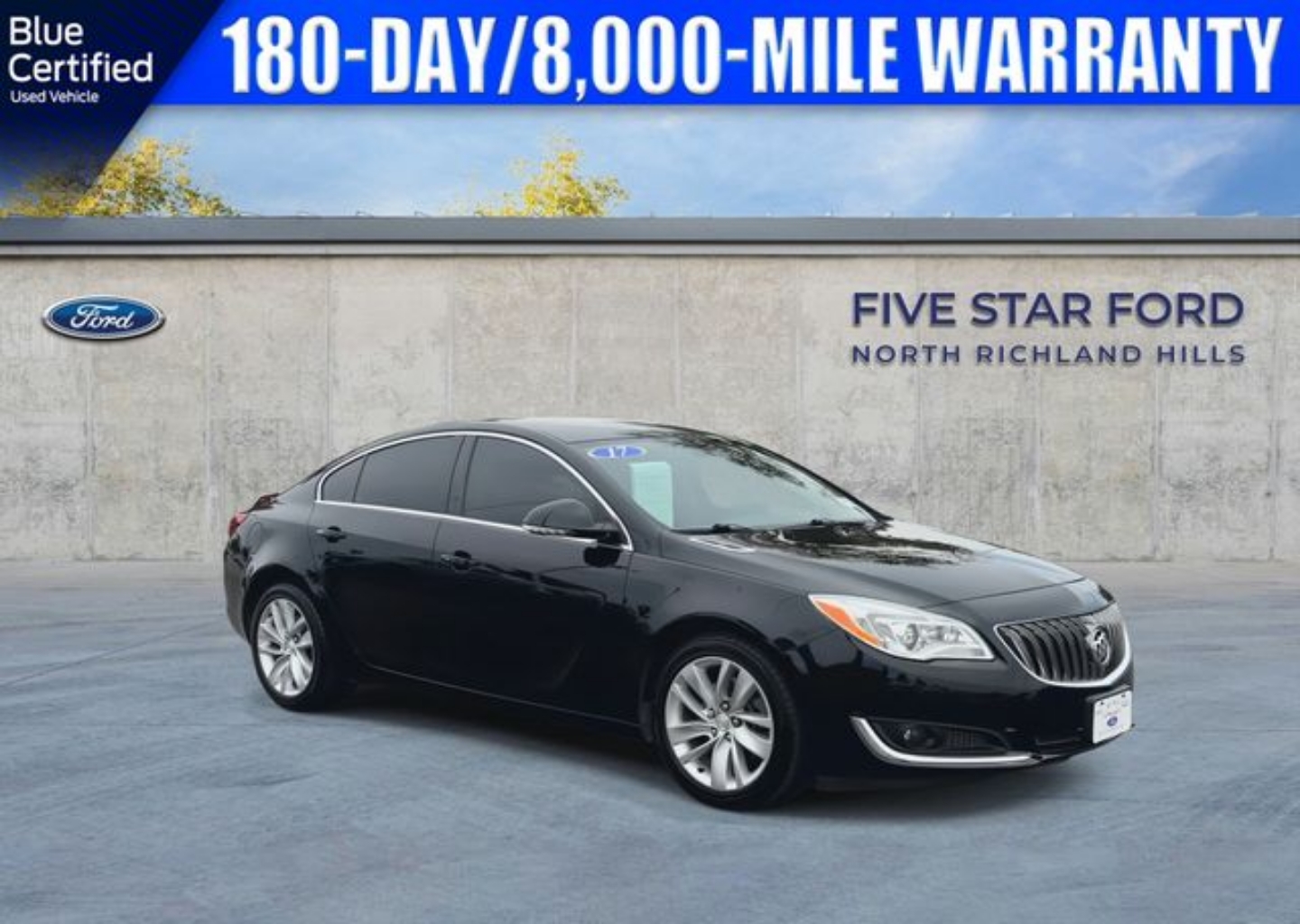 Certified 2017 Buick Regal Premium 2 with VIN 2G4GR5GX4H9140005 for sale in North Richland Hills, TX