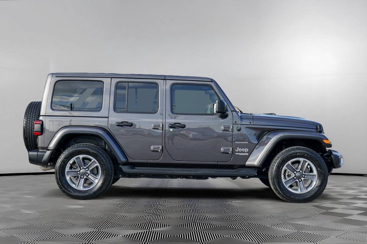 Certified Used 2021 Jeep Wrangler Unlimited Sahara, photo 4