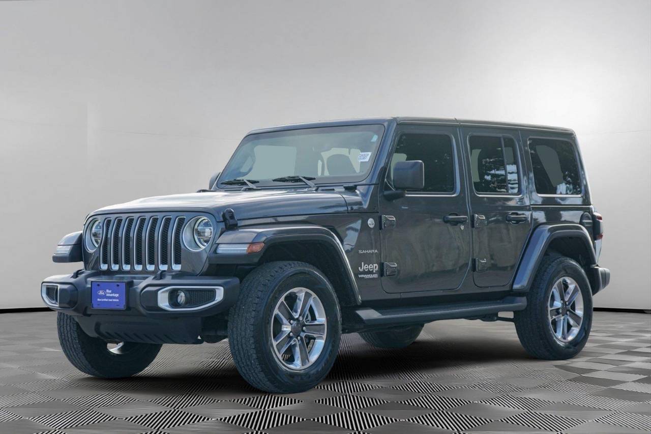 Certified Used 2021 Jeep Wrangler Unlimited Sahara, photo 8