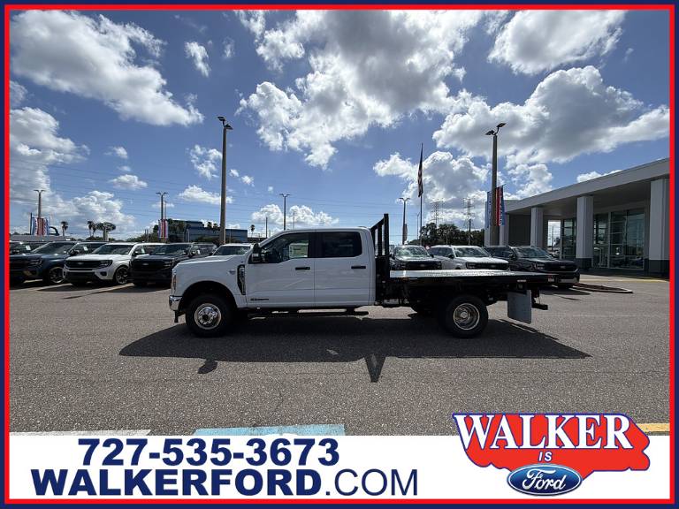 2026 Ford Super Duty F-350 DRW XL 4WD Crew Cab Bedrock 10' Flatbed