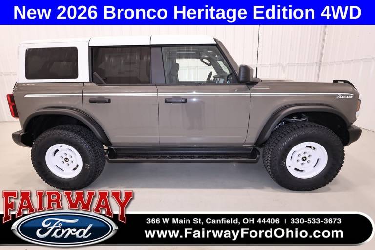 2026 Ford Bronco Heritage Edition
